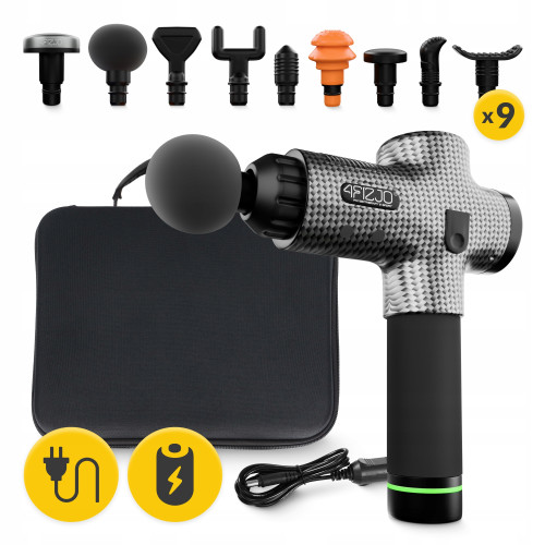 Массажер перкуссионный  4FIZJO Massage Gun Ultra  - фото №6